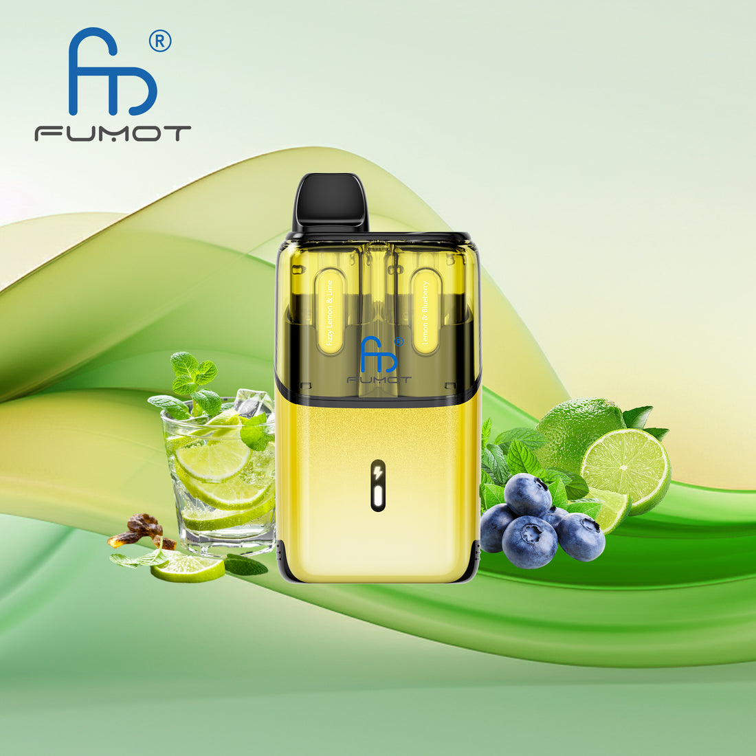 Fizzy Lemon & Lime / Lemon & Blueberry