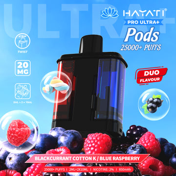 Blackcurrant Cotton K / Blue Raspberry