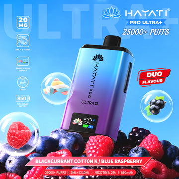 Blackcurrant Cotton K / Blue Raspberry
