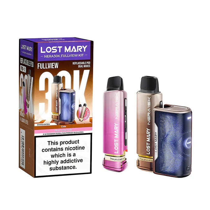 Lost Mary Nera 30K – 30,000 Puffs of Pure Power | £8.99