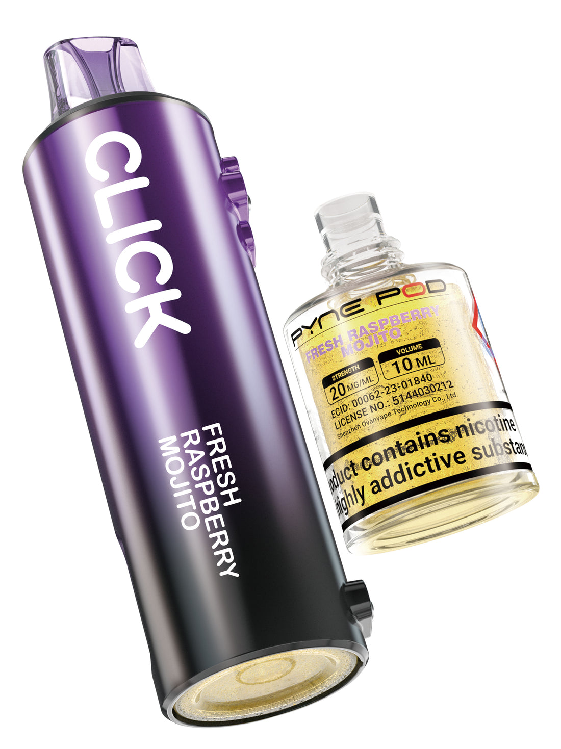 Fresh Raspberry Mojito