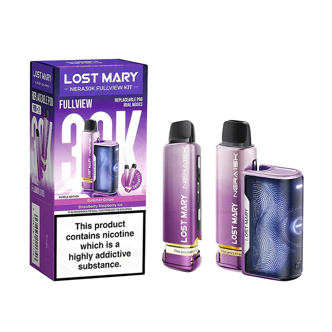 Lost Mary Nera 30K – 30,000 Puffs of Pure Power | £8.99