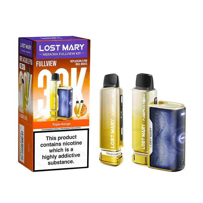 Lost Mary Nera 30K – 30,000 Puffs of Pure Power | £8.99