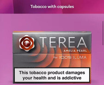 IQOS TEREA Amelia Pearl Heated Tobacco Sticks UK