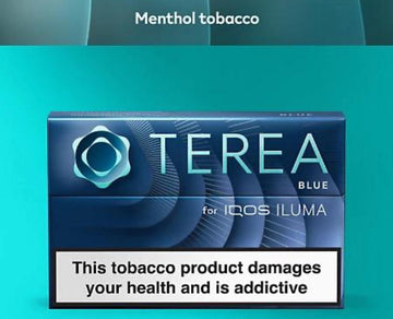 IQOS TEREA Blue Menthol Heated Tobacco Sticks UK