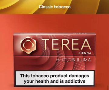 IQOS TEREA Sienna Smooth & Woody Heated Tobacco Sticks UK
