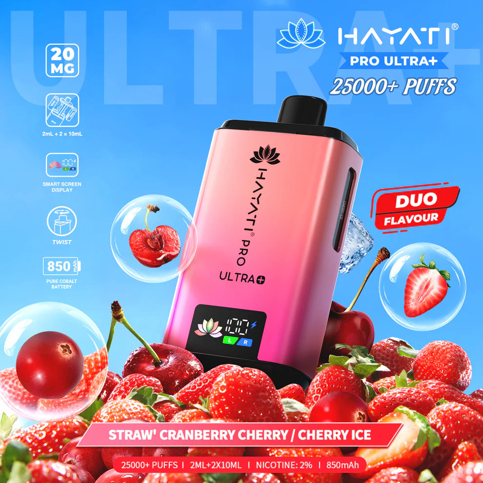 Straw' Cranberry Cherry / Cherry Ice