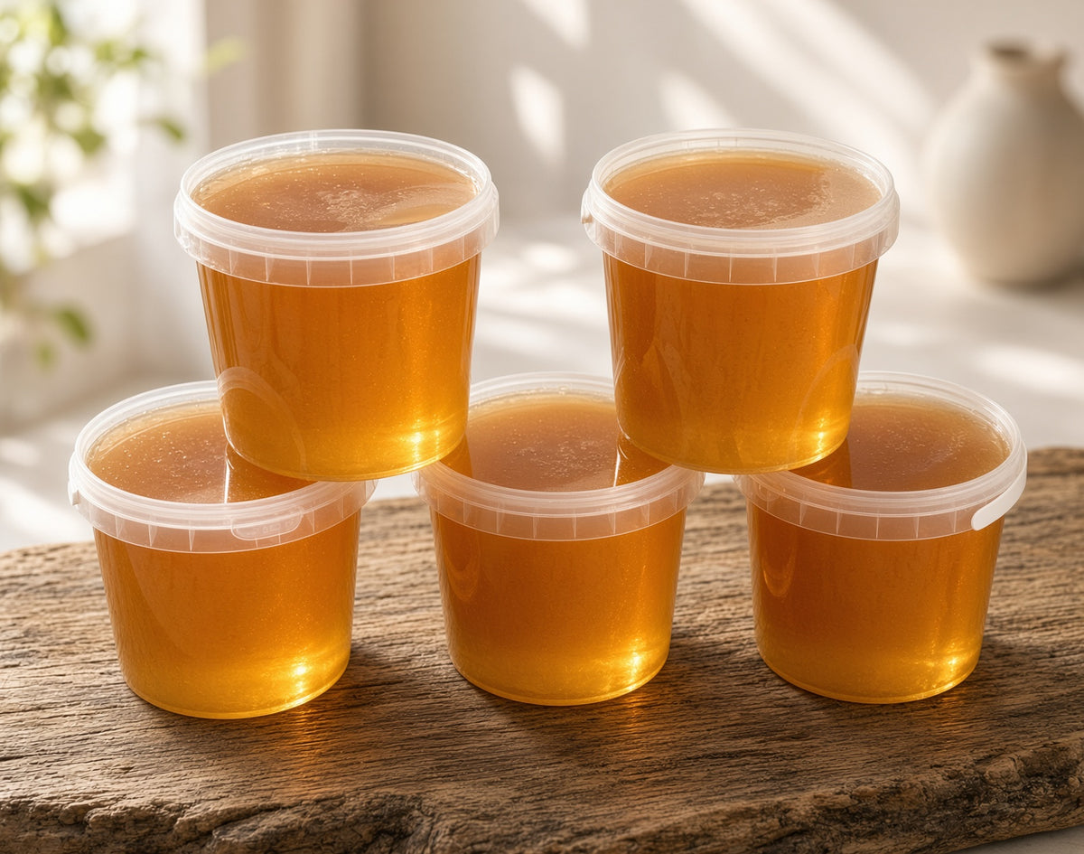 Organic Dark Raw Forest Honey – Pure Unfiltered 1kg