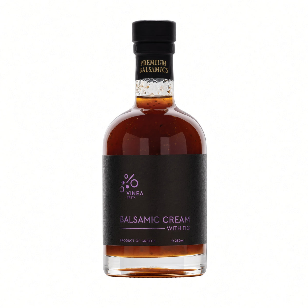 Vinea Creta Balsamic Cream with Fig – Thick Sweet Glaze 250ml